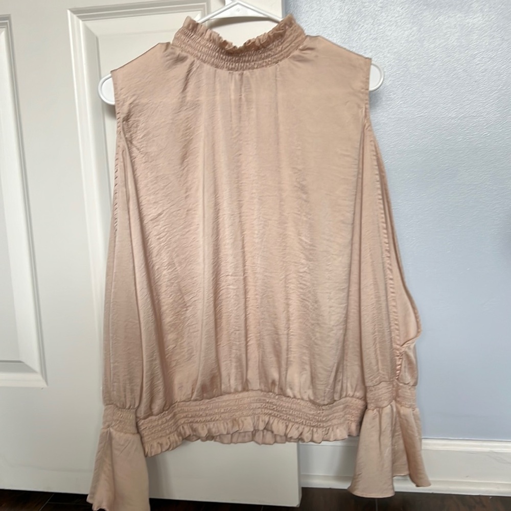 Bar III Cold shoulder Blouse